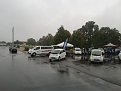 Hrabyně výstavní plocha s elektromobily
